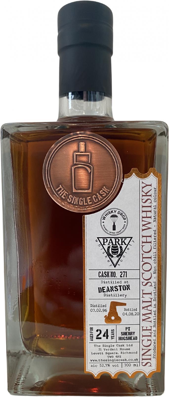 Deanston 1996 TSCL The Single Cask