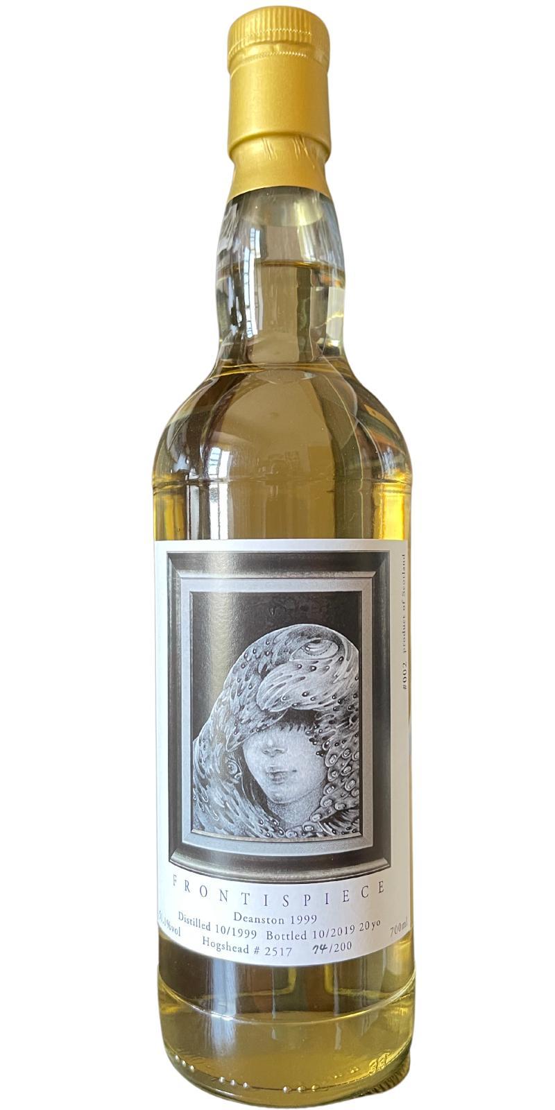 Deanston 1999 TUS FRONTISPIECE