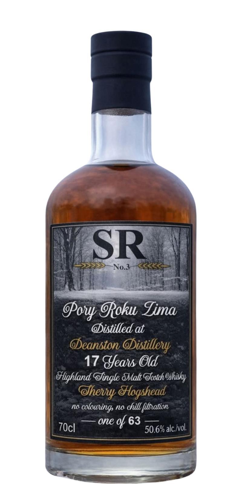 Deanston 17-year-old UD SR No.3 - Pory Roku Zima