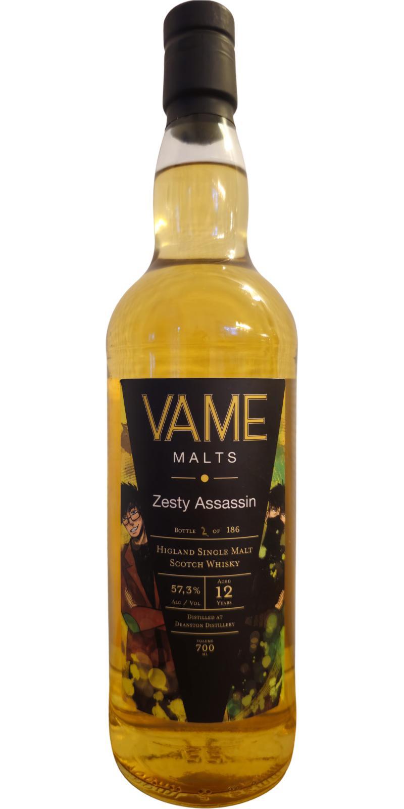 Deanston 2013 VAME Zesty Assassin