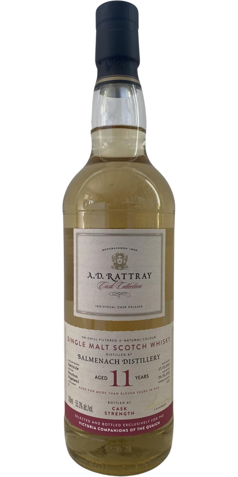 Balmenach 2012 DR Individual Cask Release