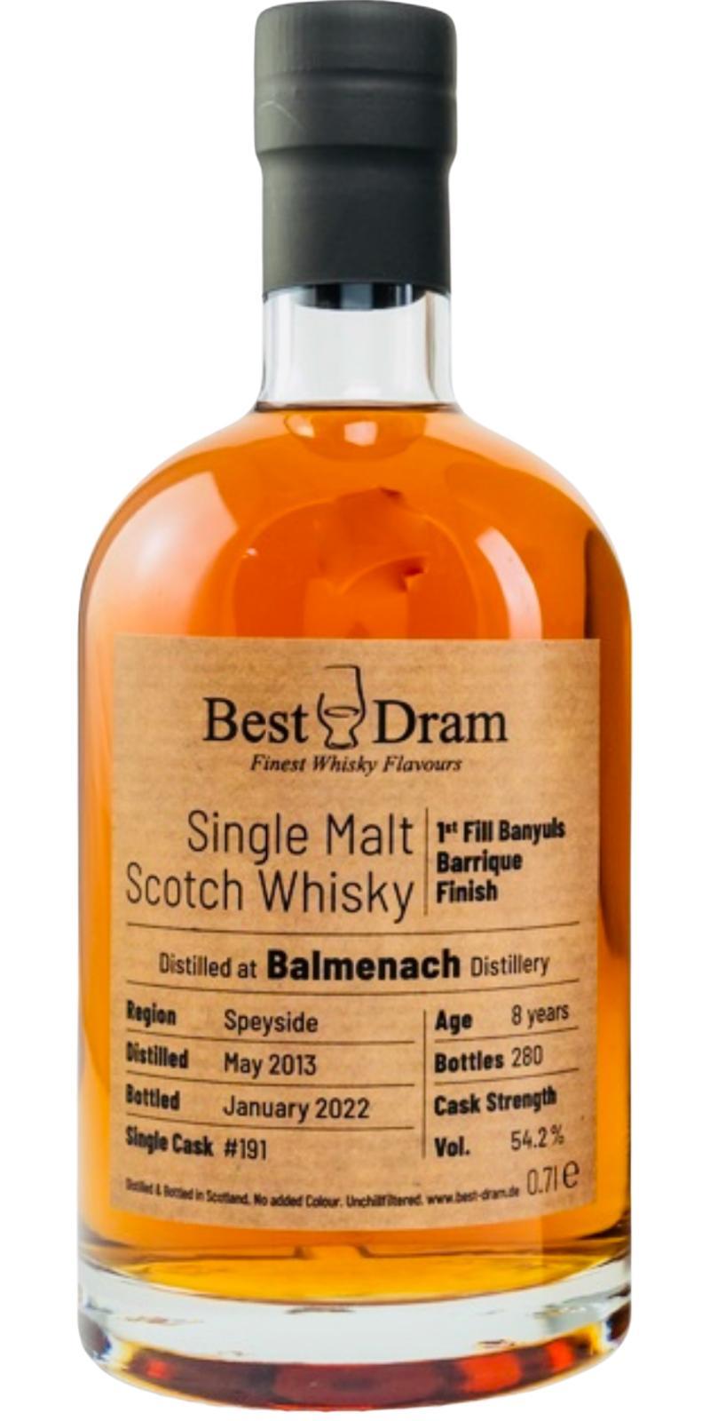 Balmenach 2013 BD
