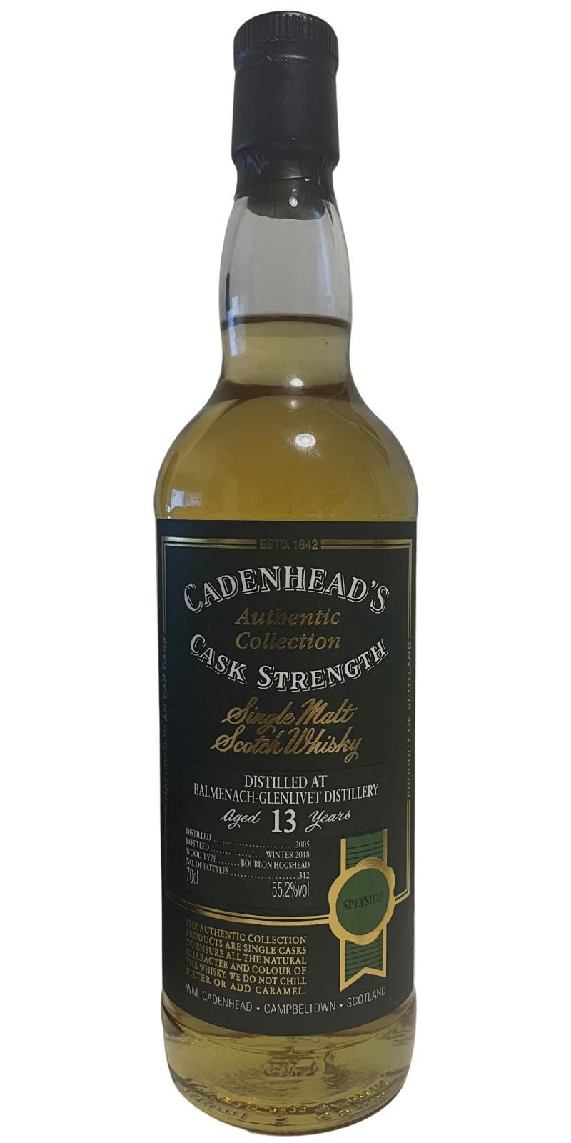 Balmenach 2005 CA Authentic Collection