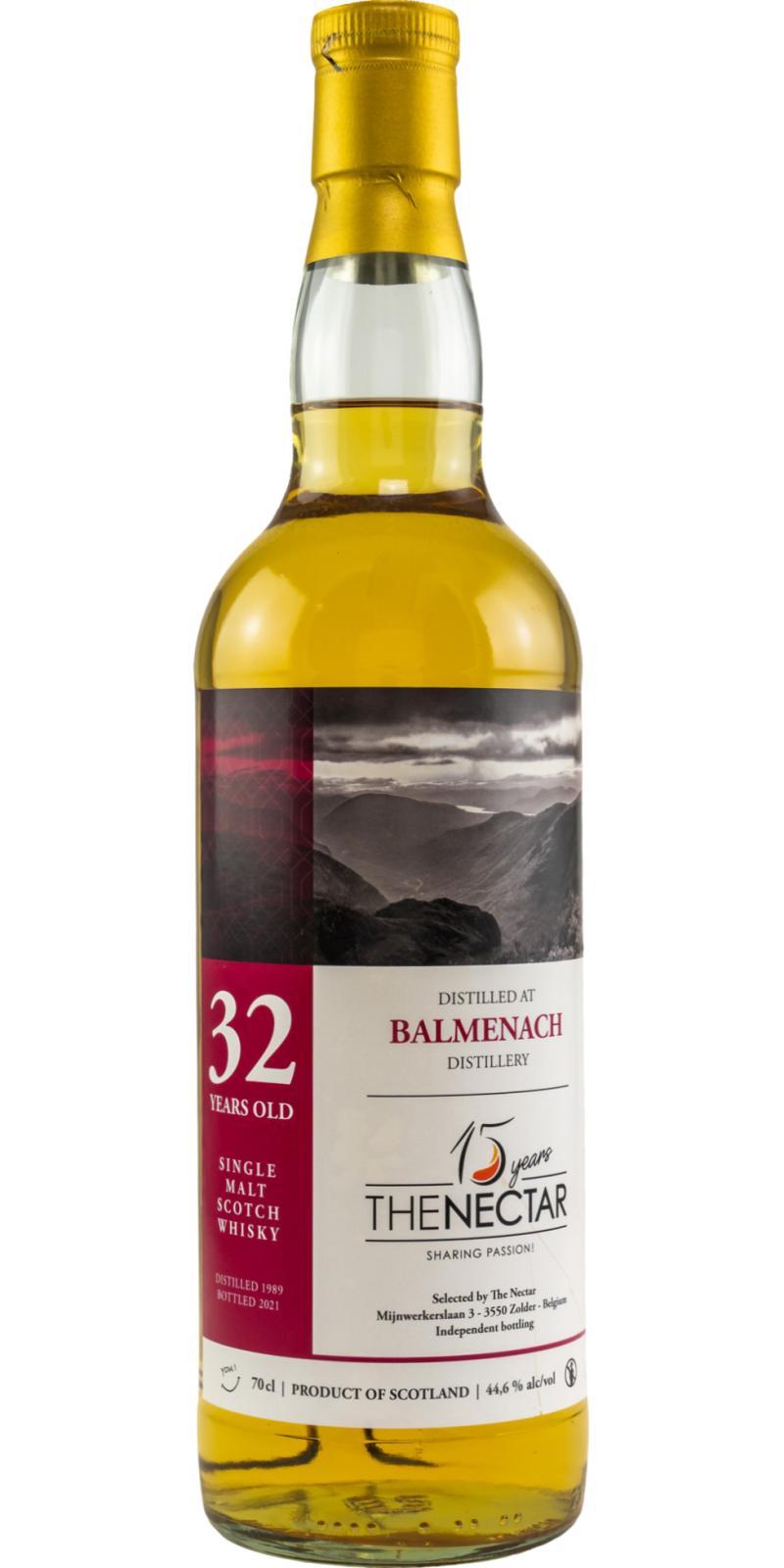 Balmenach 1989 DD 15 years The Nectar
