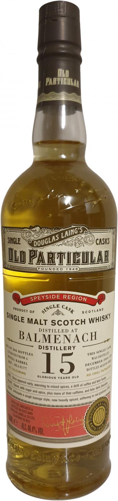 Balmenach 2004 DL Old Particular