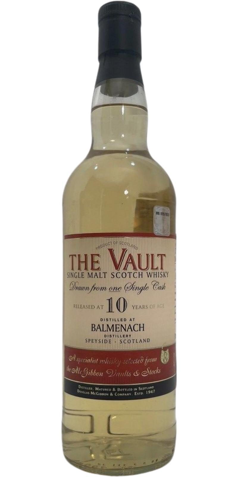 Balmenach 2003 McG The Vault