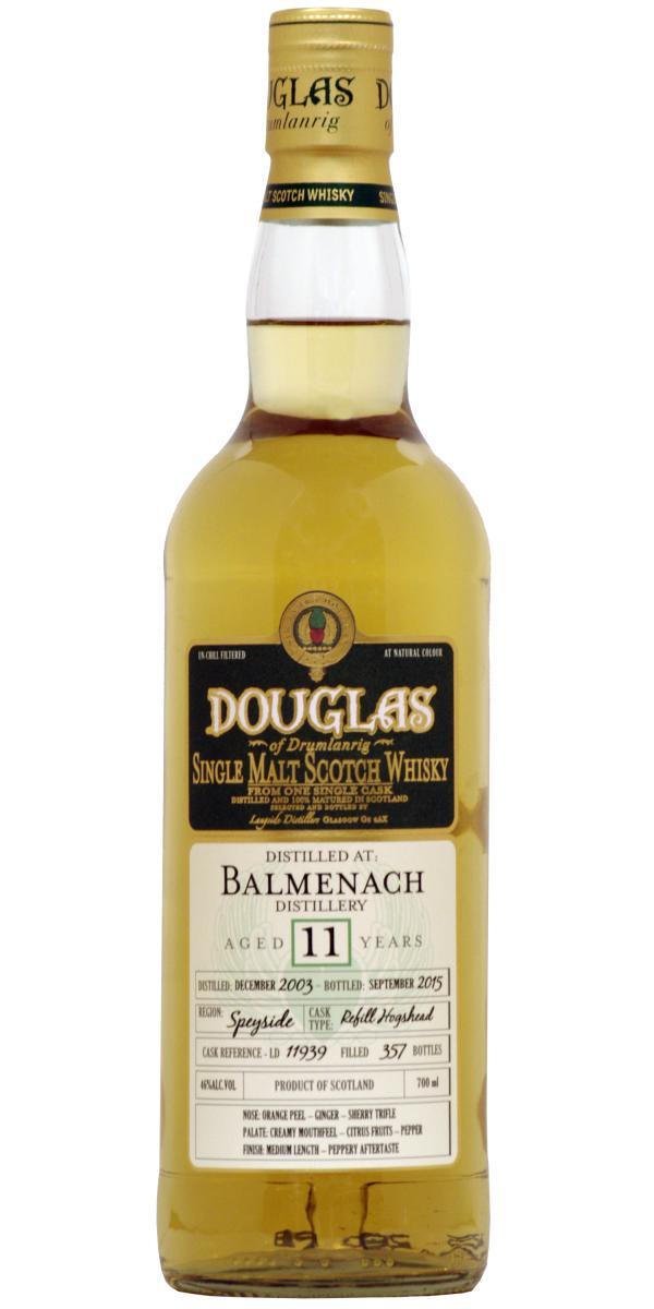 Balmenach 2003 DoD