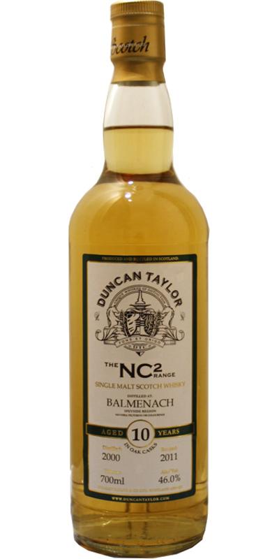 Balmenach 2000 DT NC² Range