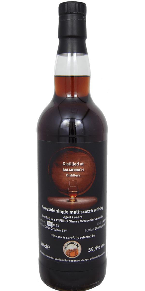 Balmenach 2012 F.dk