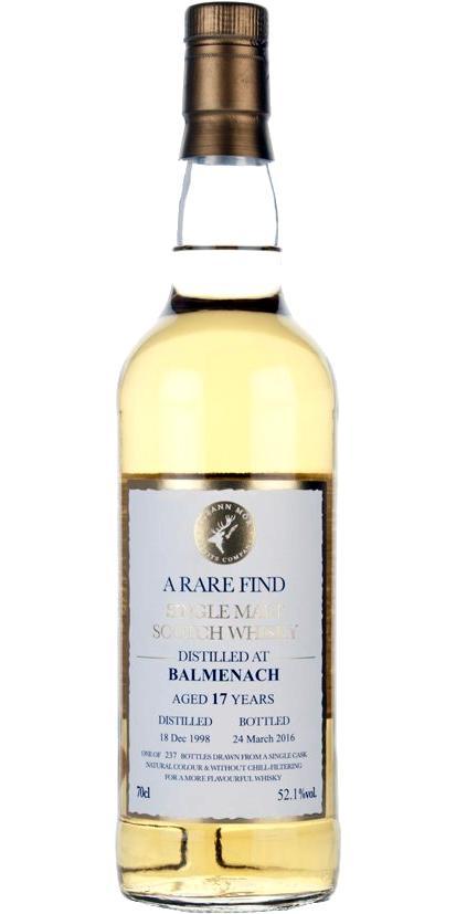 Balmenach 1998 GlMo A Rare Find