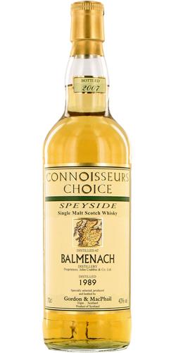 Balmenach 1989 GM Connoisseurs Choice