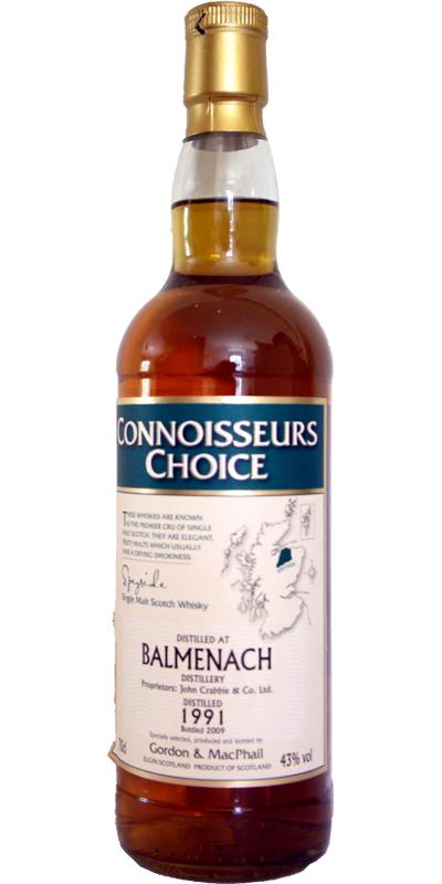 Balmenach 1991 GM Connoisseurs Choice