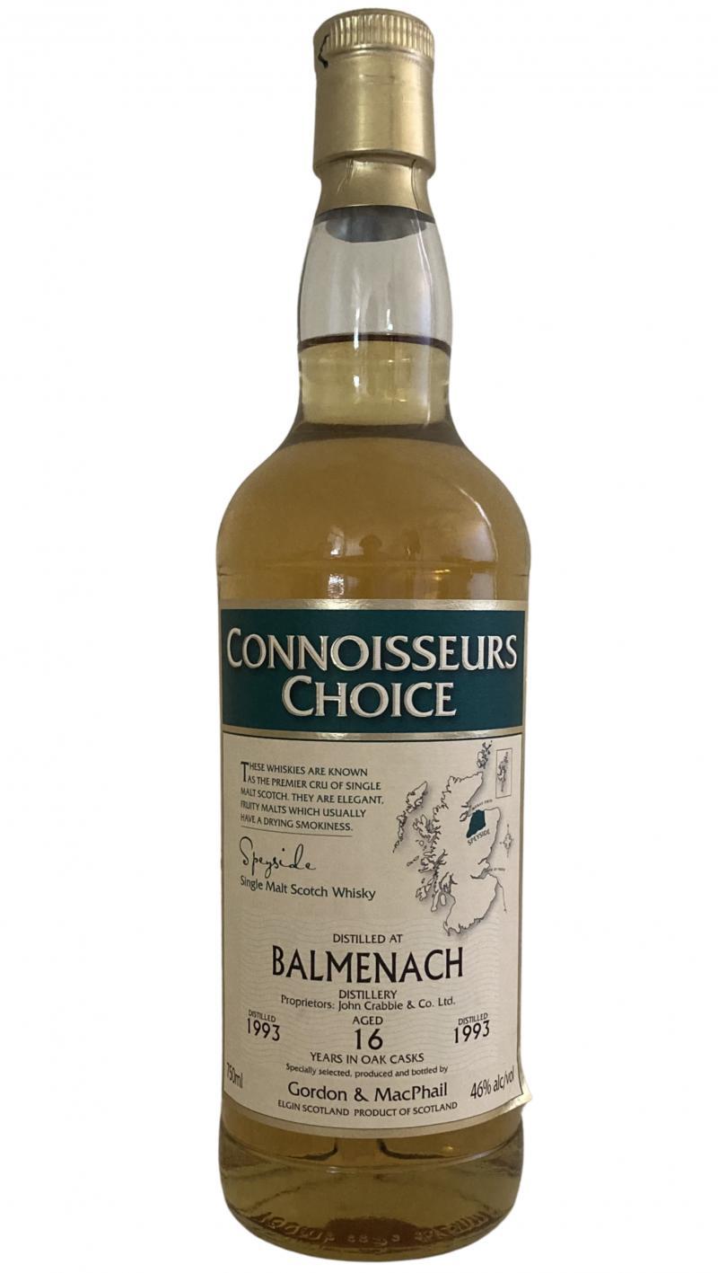 Balmenach 1993 GM Connoisseurs Choice