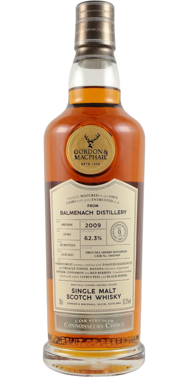 Balmenach 2009 GM Connoisseurs Choice - Cask Strength