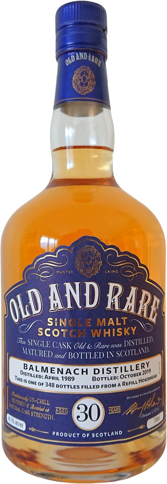 Balmenach 1989 HL Old & Rare - A Platinum Selection