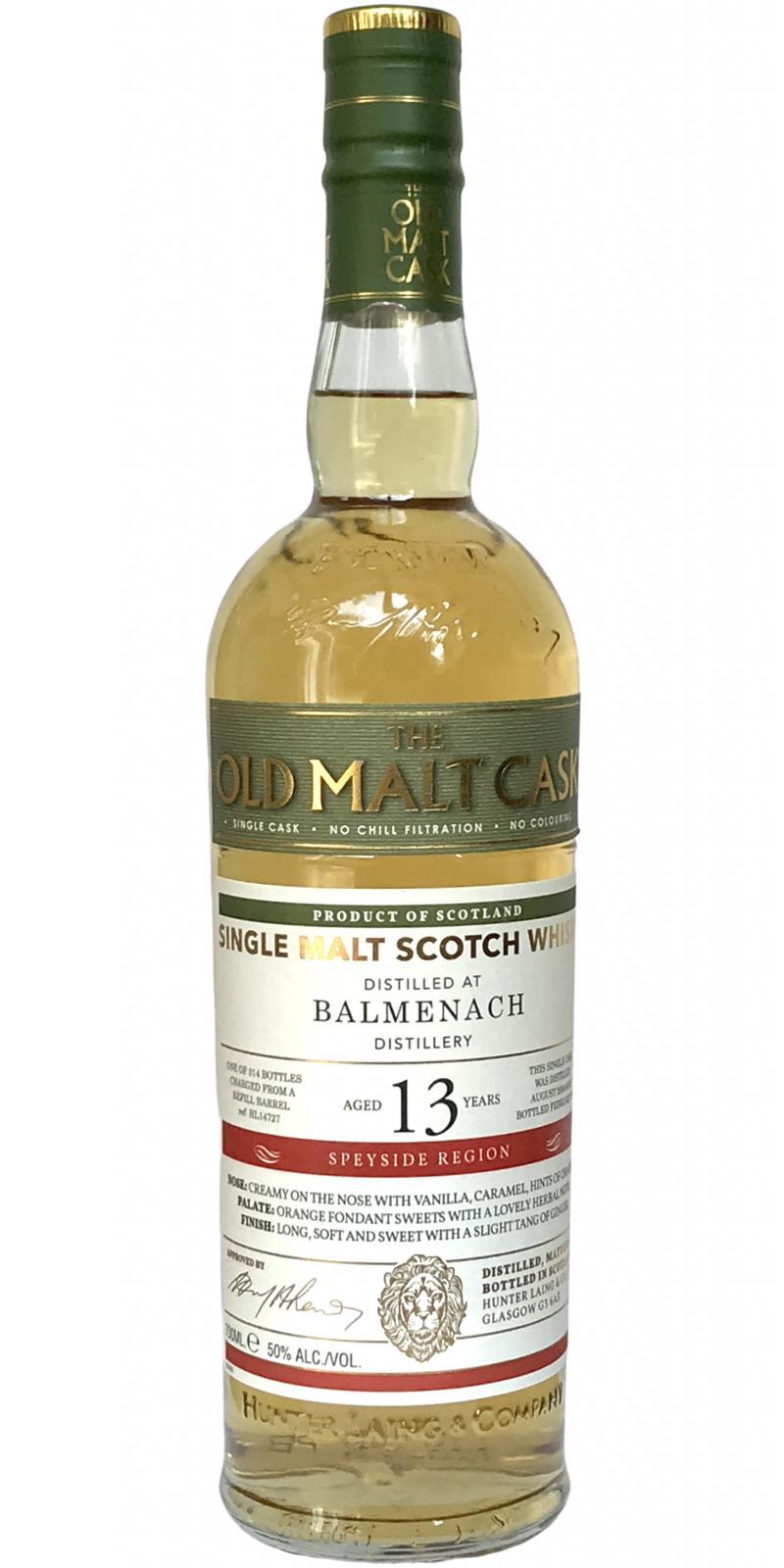 Balmenach 2004 HL The Old Malt Cask