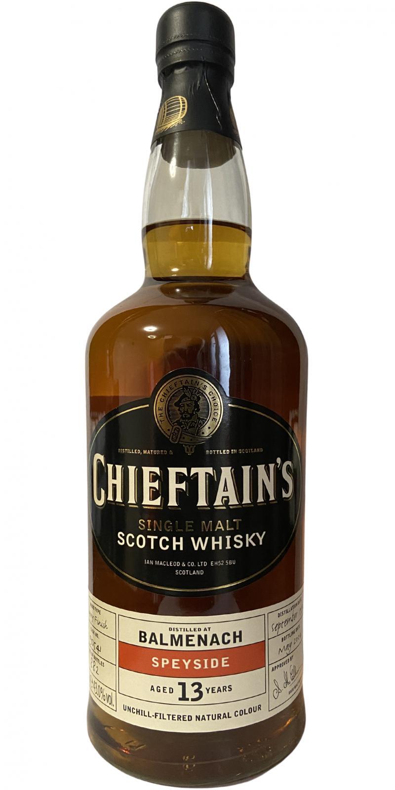 Balmenach 1990 IM Chieftain's Choice