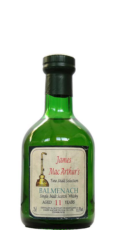 Balmenach 11-year-old JM Fine Malt Selection