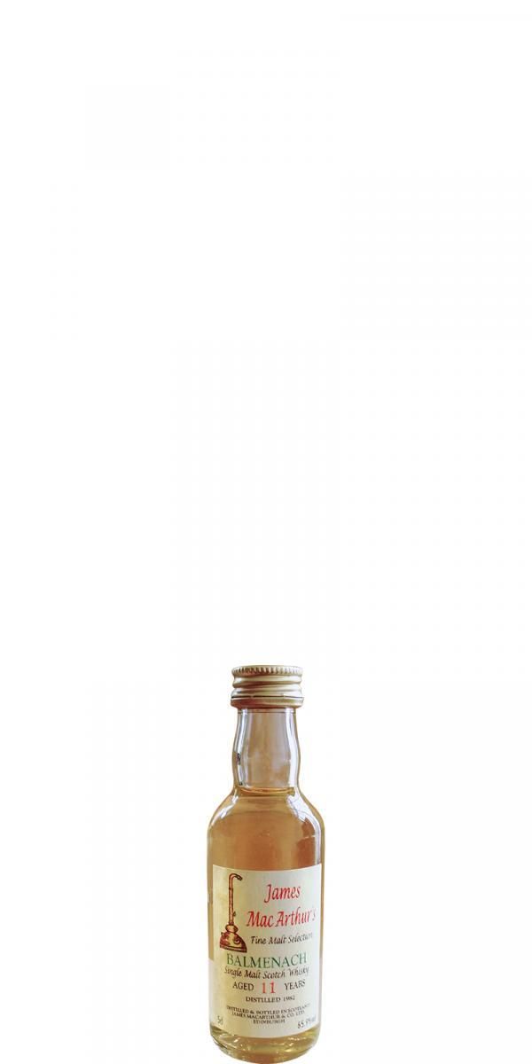 Balmenach 1982 JM Fine Malt Selection - Miniature