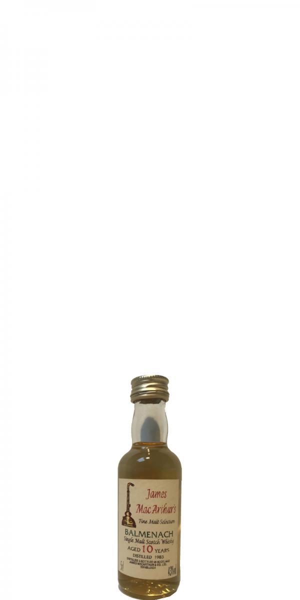 Balmenach 1983 JM Fine Malt Selection - Miniature