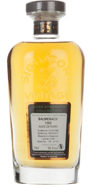 Balmenach 1988 SV Cask Strength Collection