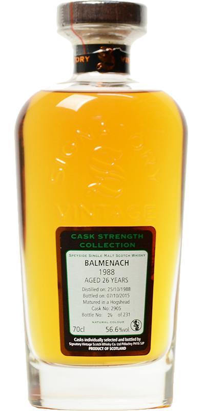 Balmenach 1988 SV Cask Strength Collection