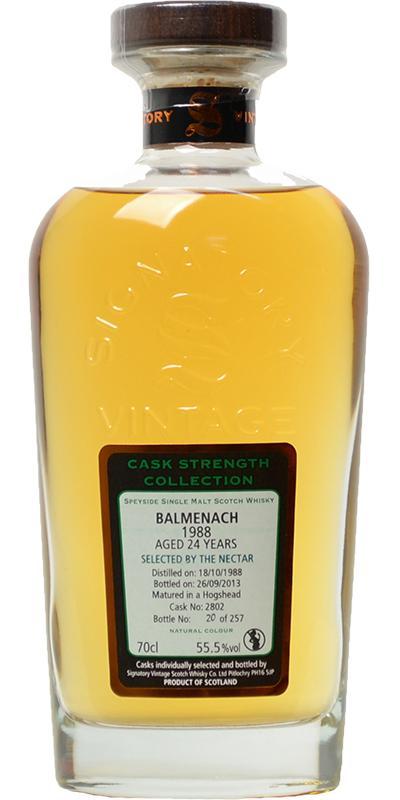 Balmenach 1988 SV Cask Strength Collection