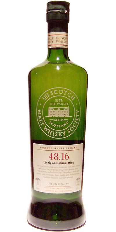 Balmenach 2000 SMWS 48.16 Lively and stimulating