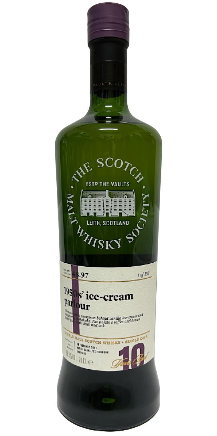 Balmenach 2007 SMWS 48.97 1950s' ice-cream parlour