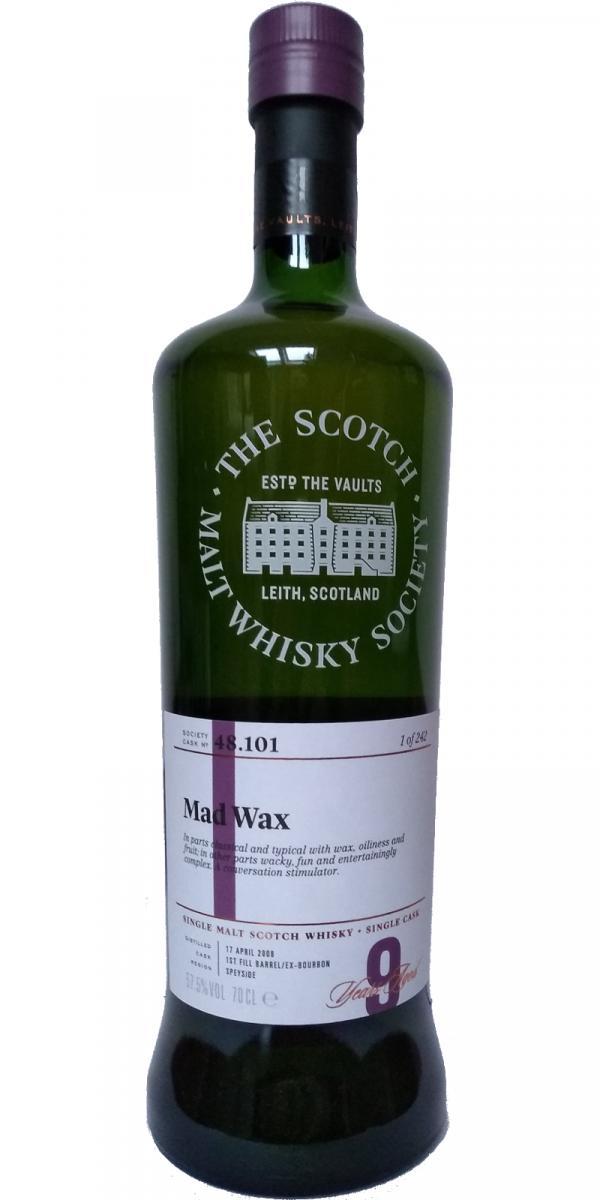 Balmenach 2008 SMWS 48.101 Mad Wax