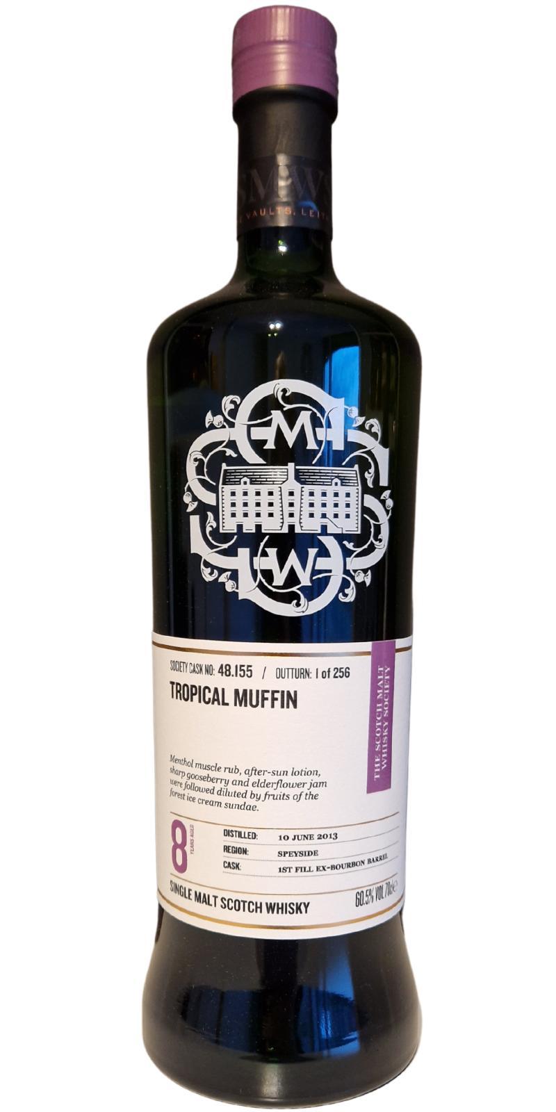 Balmenach 2013 SMWS 48.155 Tropical muffin