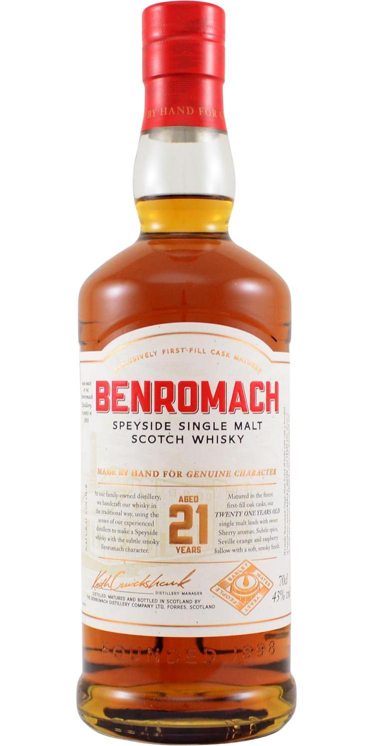 Benromach 21-year-old