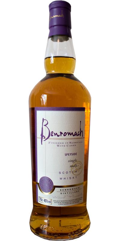 Benromach 05-year-old Sassicaia Wood Finish