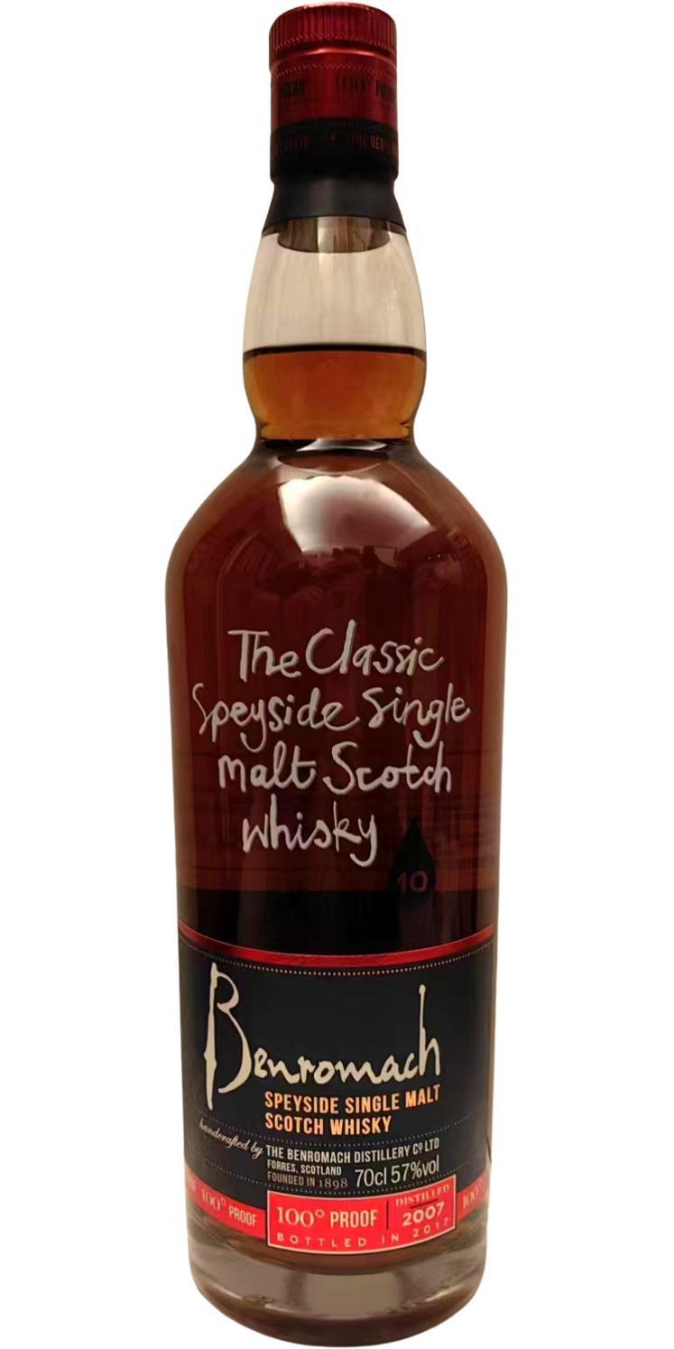 Benromach 10-year-old 100 Proof