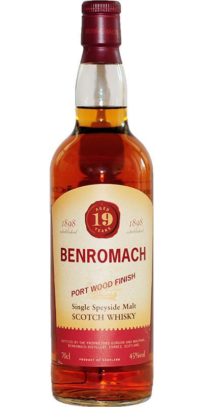 Benromach 19-year-old Port Wood Finish