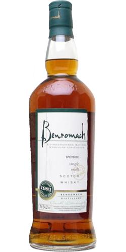 Benromach 1981 Cask Strength