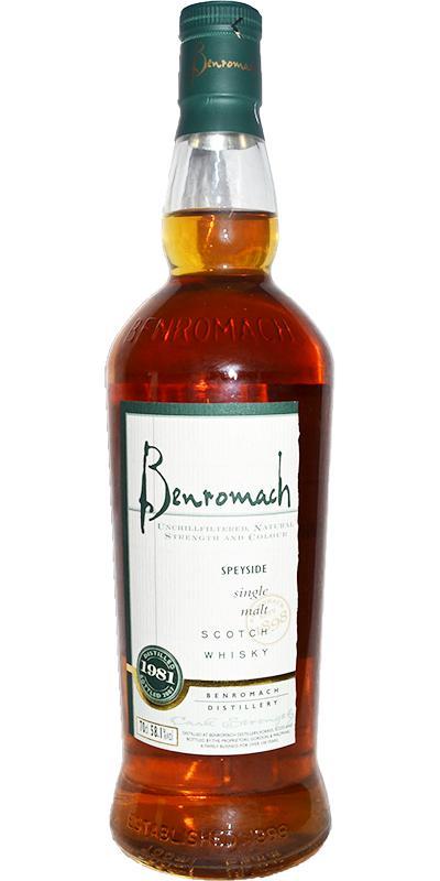 Benromach 1981 Cask Strength