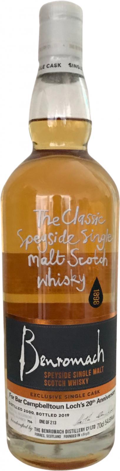 Benromach 2000 Exclusive Single Cask
