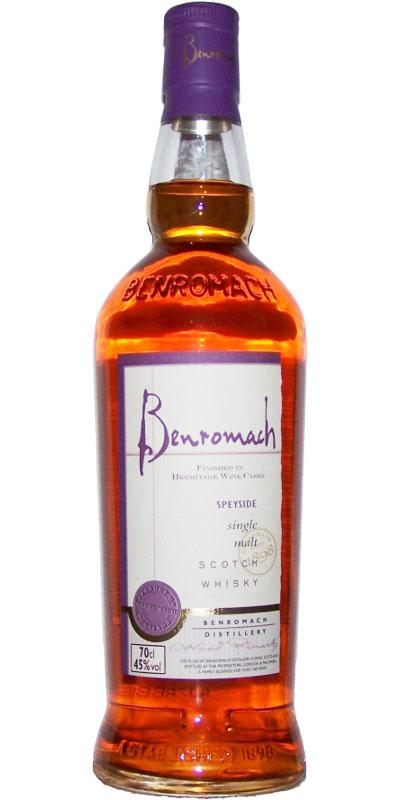 Benromach 2001 Hermitage Wood Finish