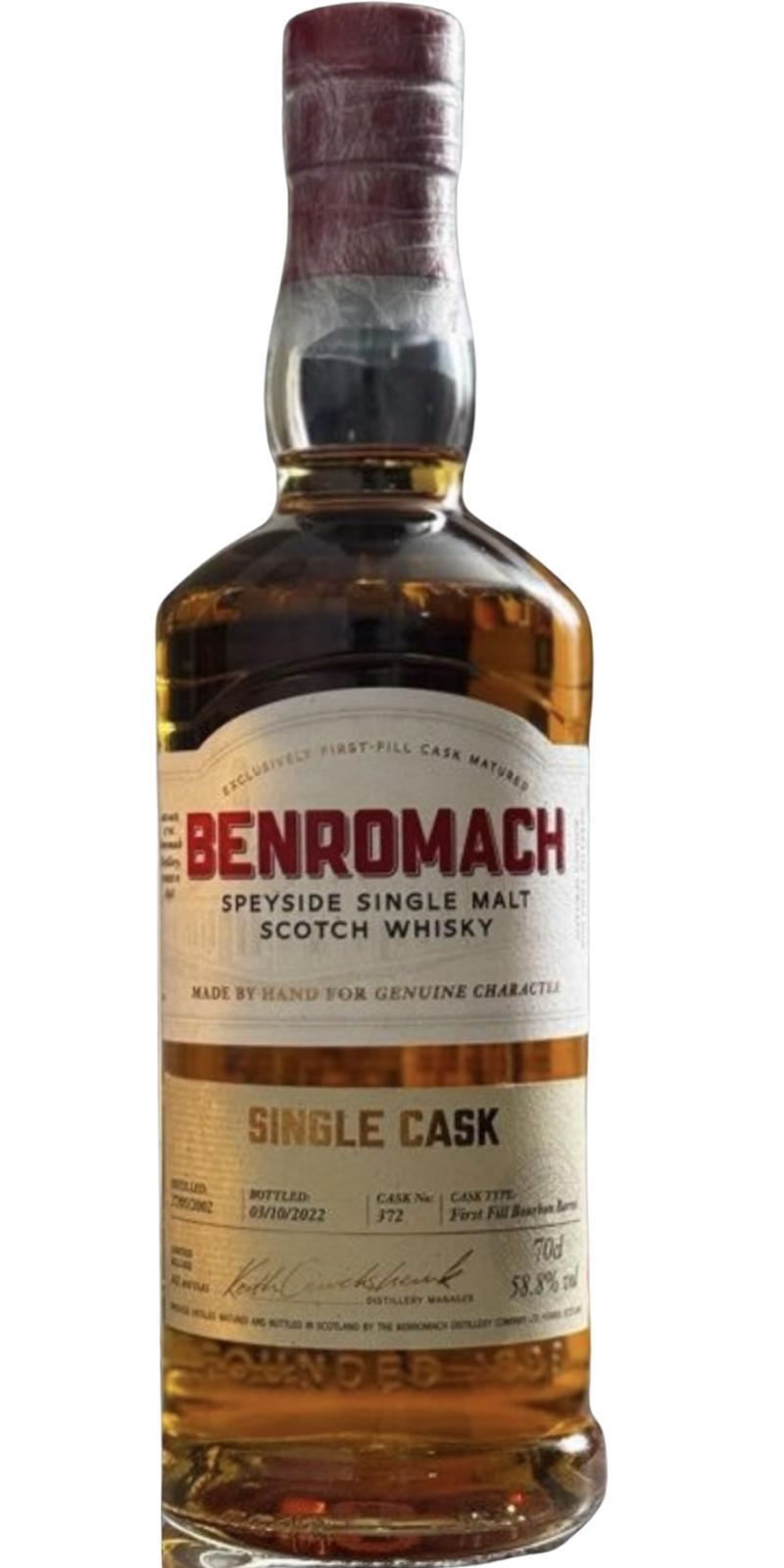 Benromach 2002 Single Cask