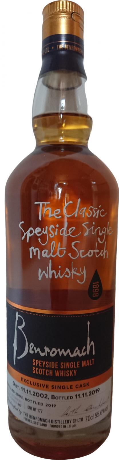 Benromach 2002 Exclusive Single Cask