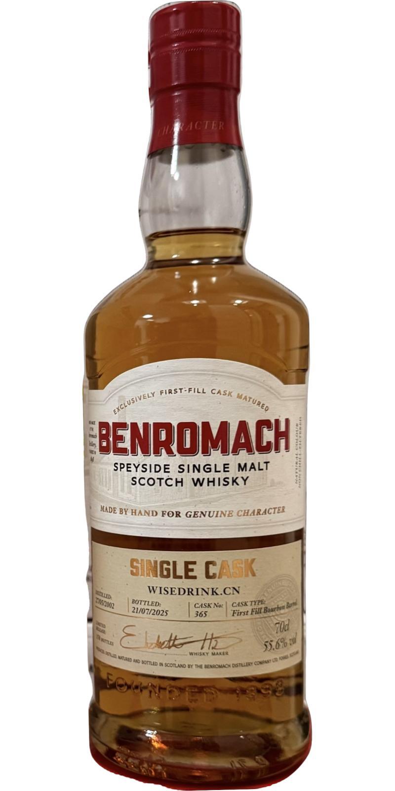 Benromach 2002 Single Cask