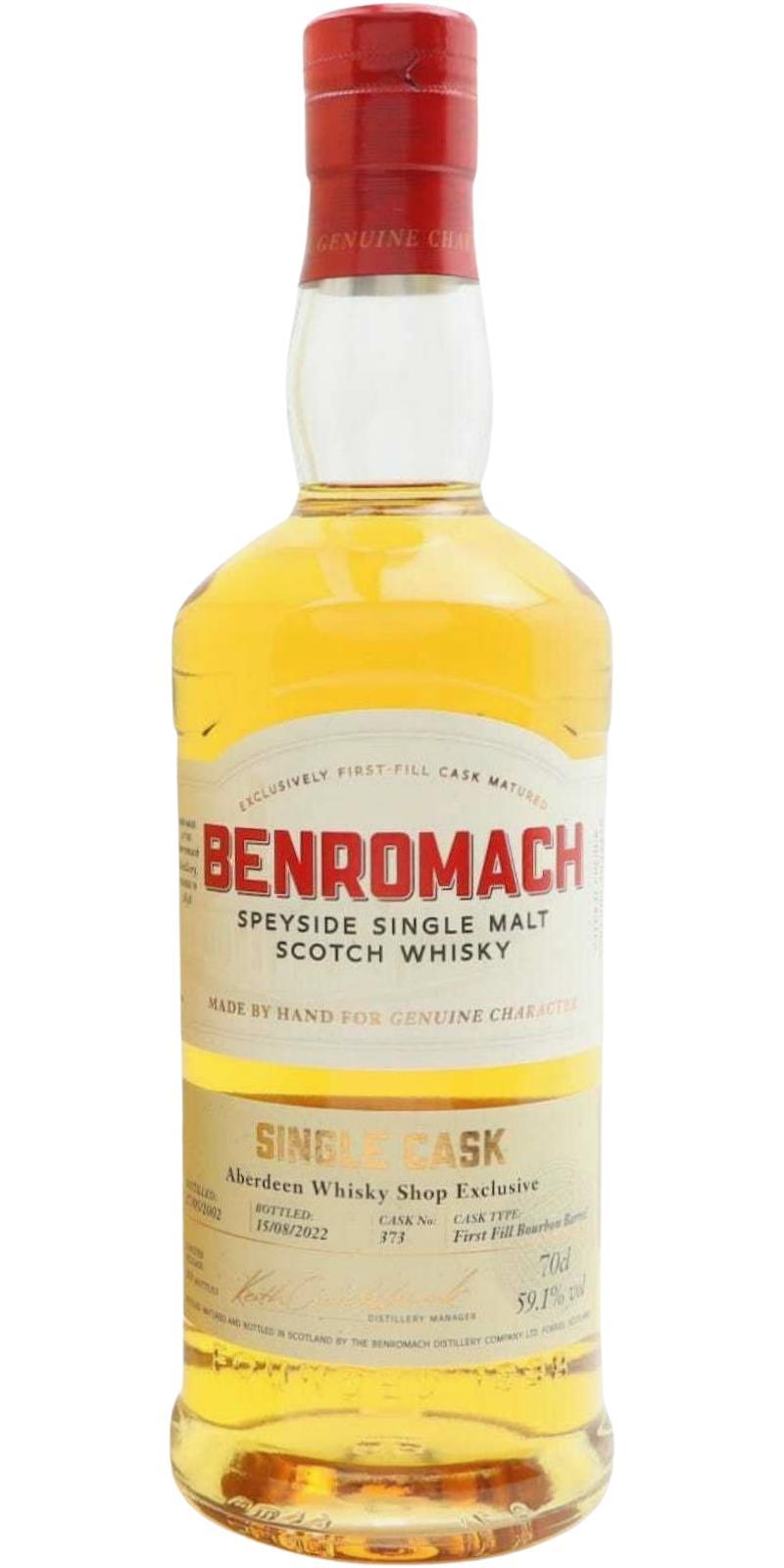 Benromach 2002 Single Cask