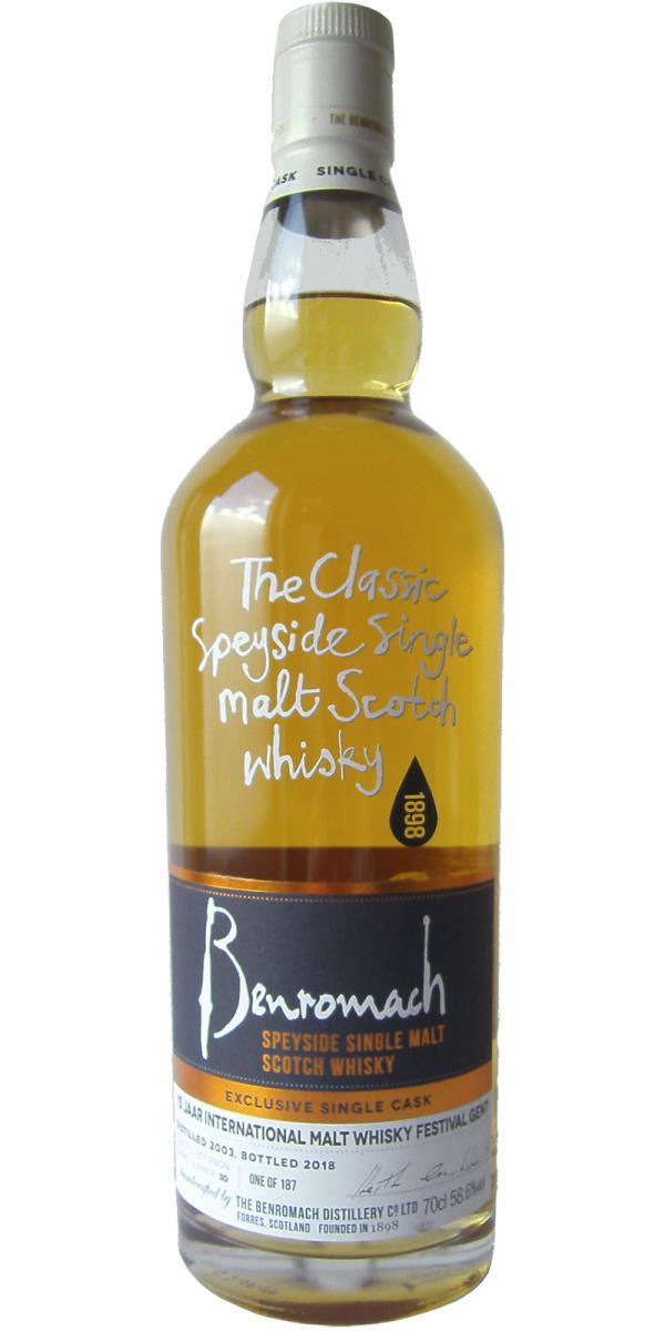 Benromach 2003 Exclusive Single Cask
