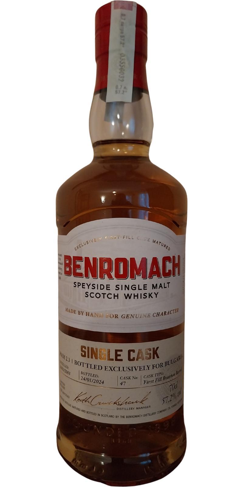 Benromach 2003 Single Cask Exclusives