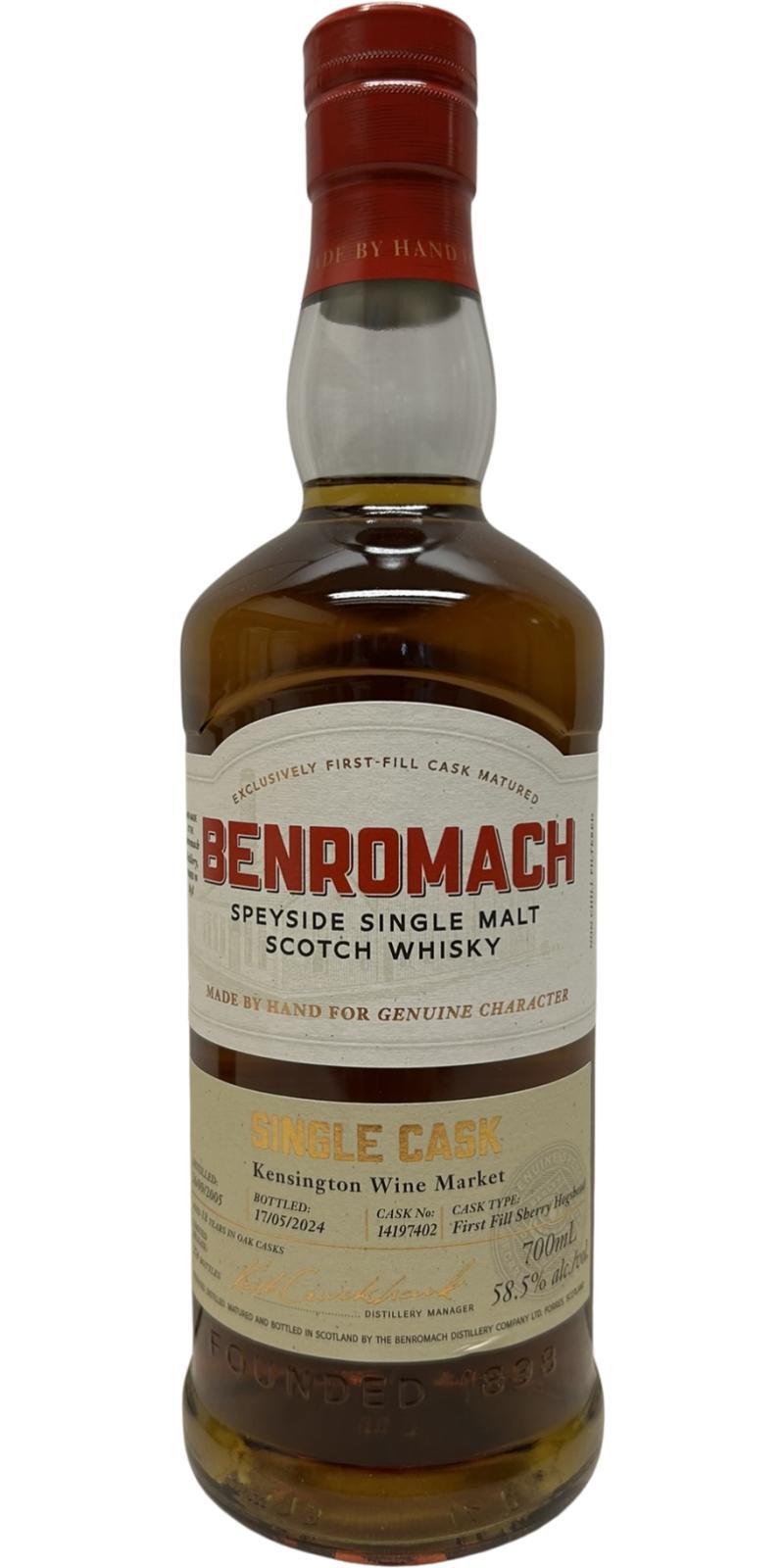 Benromach 2005 Single Cask