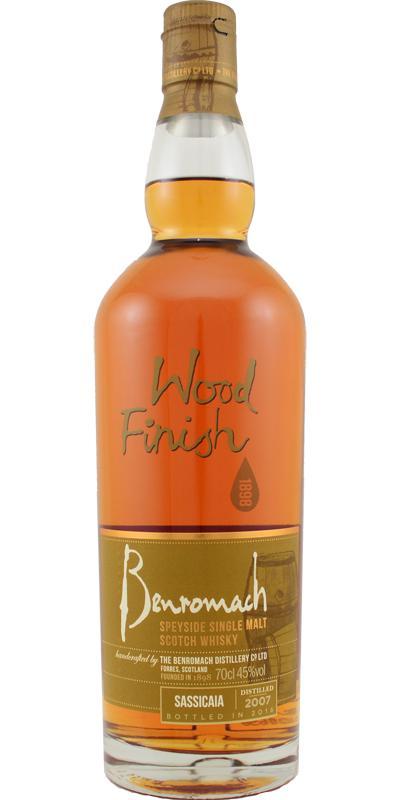 Benromach 2007 Wood Finish Series - Sassicaia
