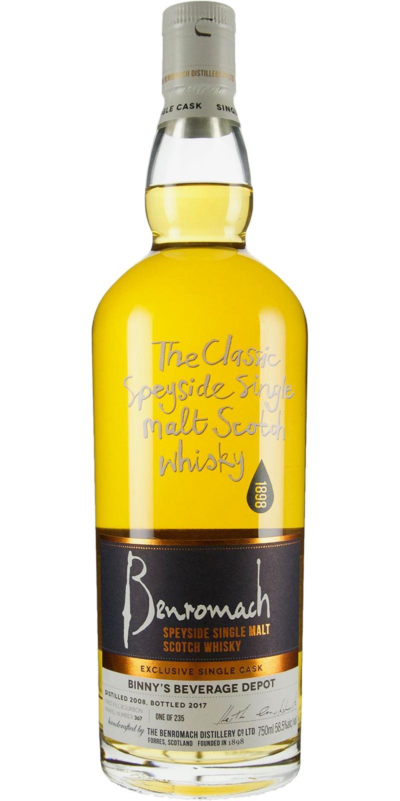 Benromach 2008 Exclusive Single Cask