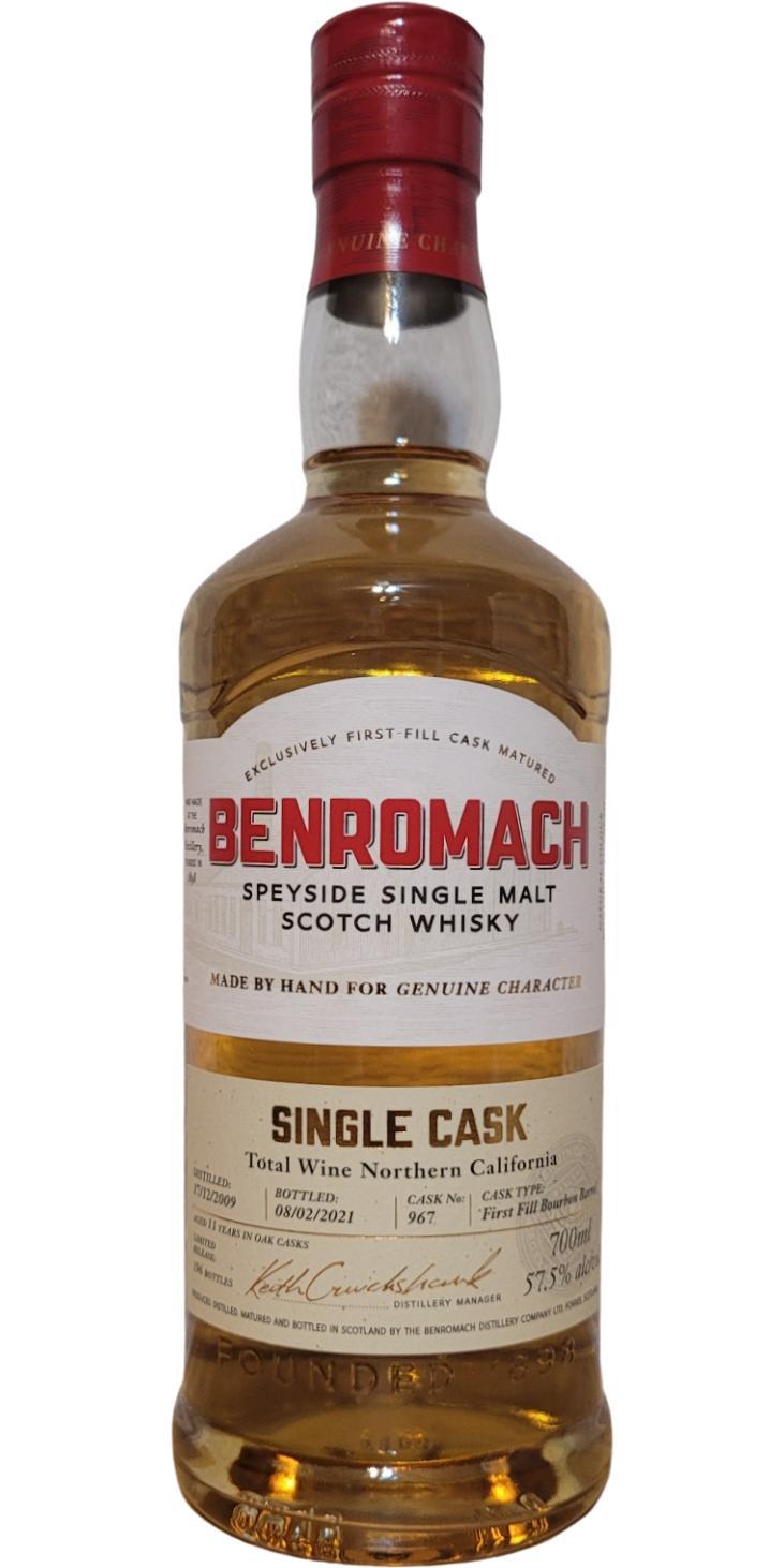Benromach 2009 Single Cask