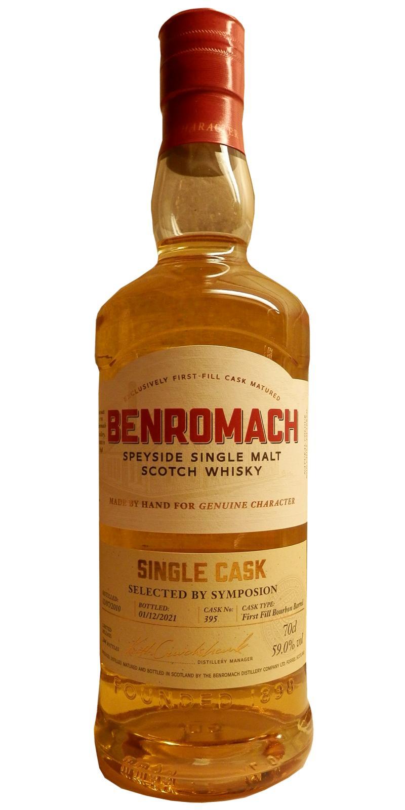 Benromach 2010 Single Cask